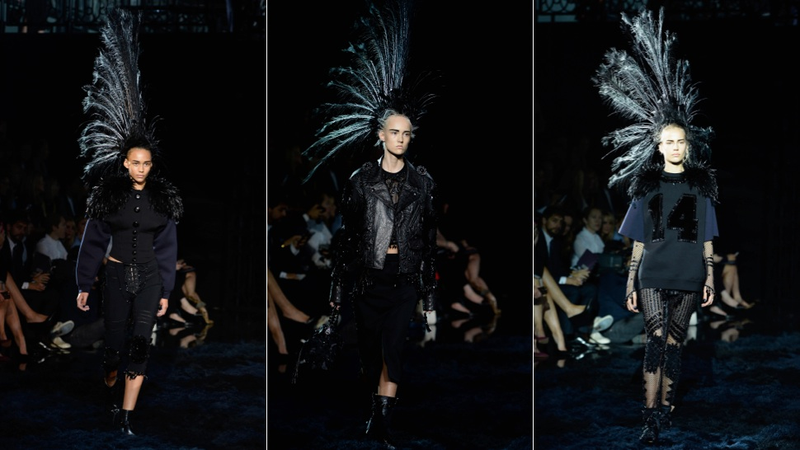 Illustration for article titled Marc Jacobs' Final Show for Louis Vuitton Was a Thing of Dark Beauty